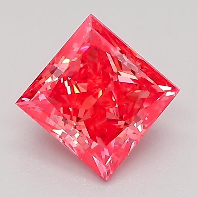 0.92 Ct. Fancy Red Princess Lab Grown Diamond