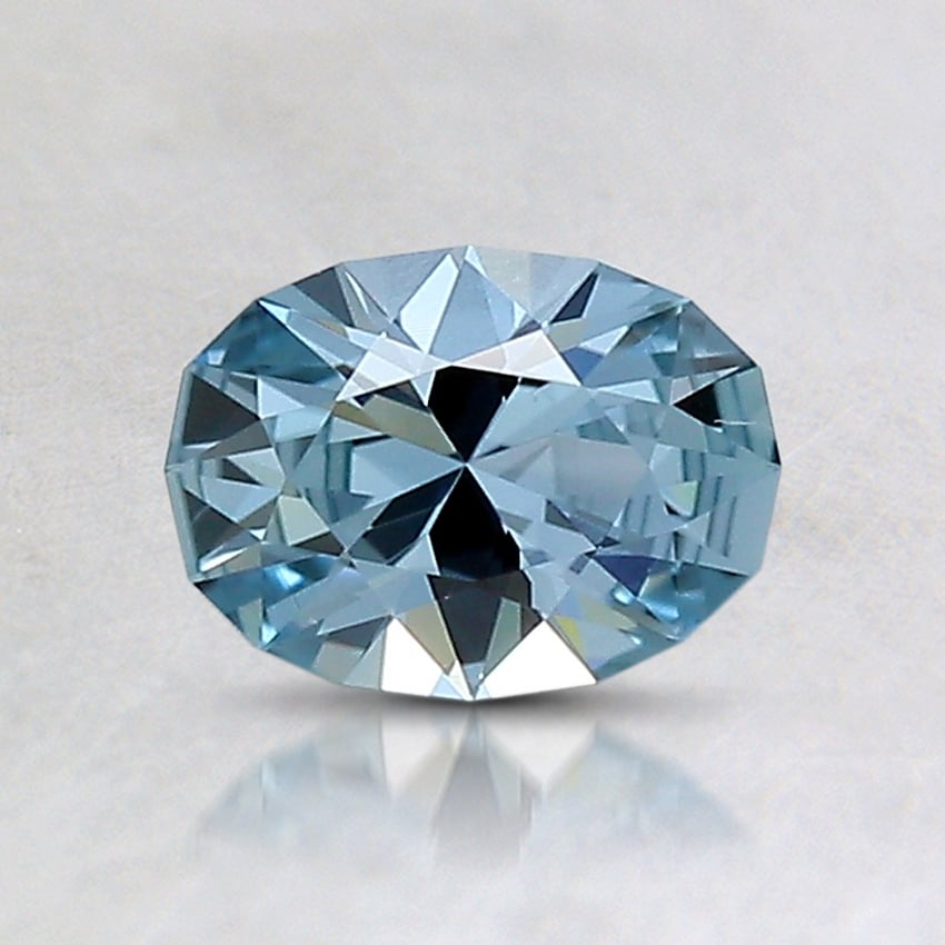 6.6x4.9mm Blue Modified Oval Sapphire