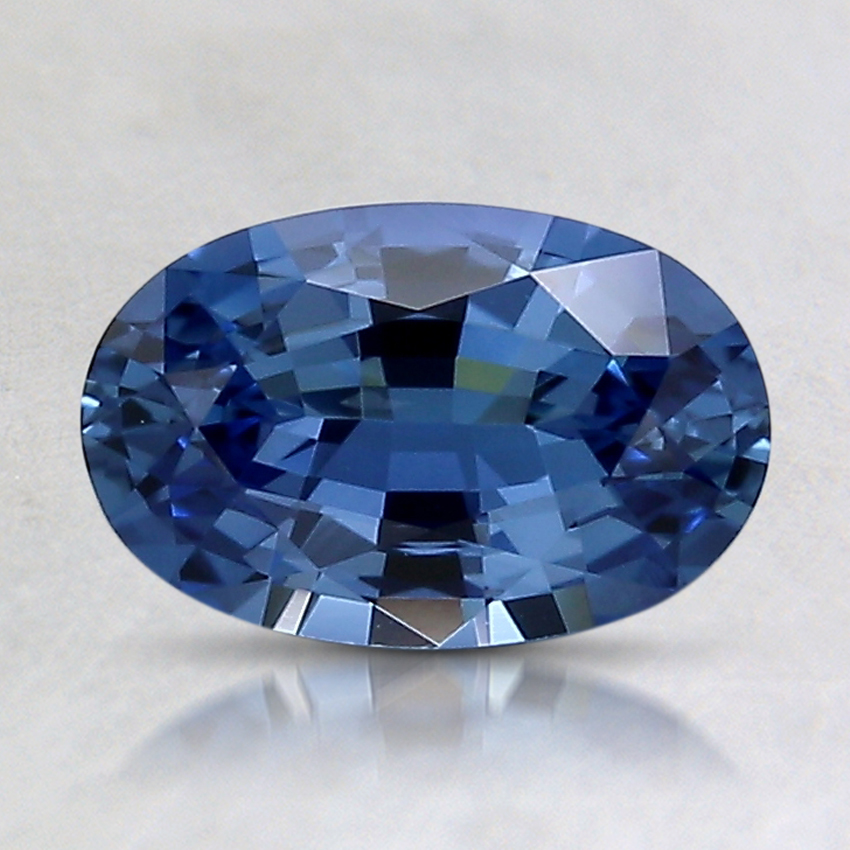 8.2x5.3mm Blue Oval Sapphire | SBSL8.2X5.3OV3_1