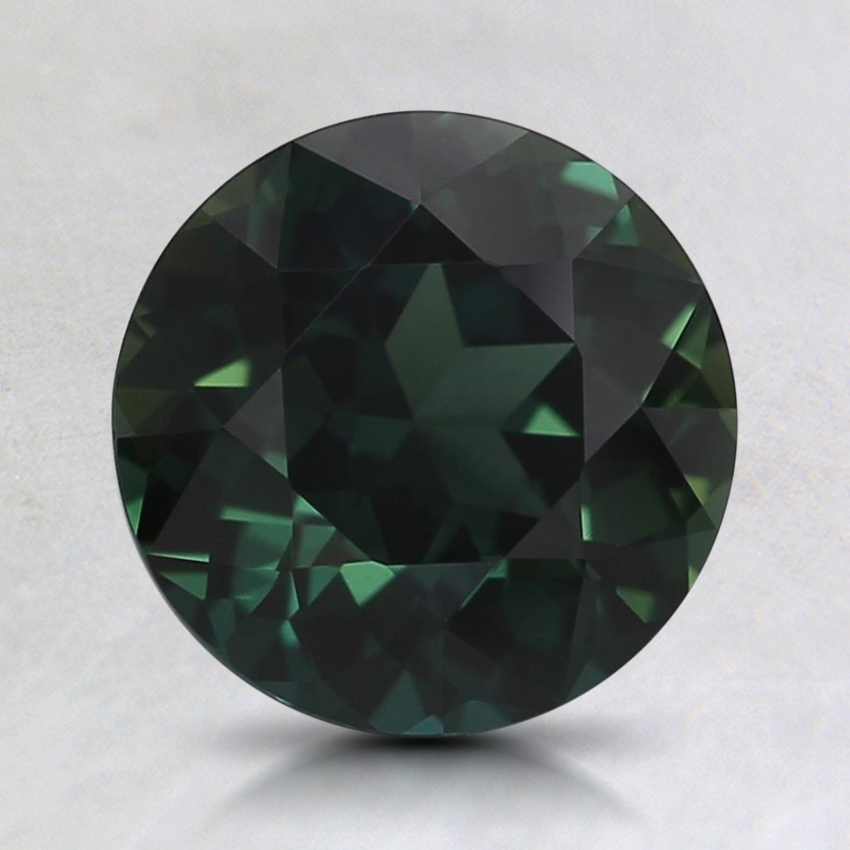 7.5mm Unheated Teal Round Sapphire
