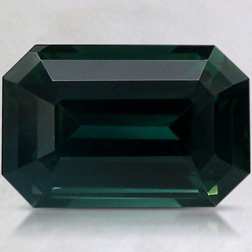 8.6x5.7mm Teal Emerald Sapphire