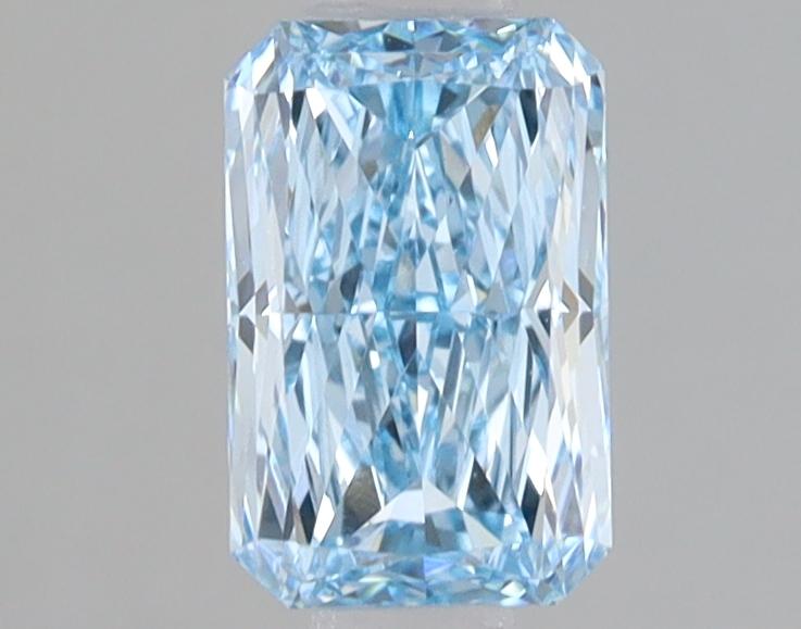 1.06 Ct. Fancy Intense Blue Radiant Lab Grown Diamond