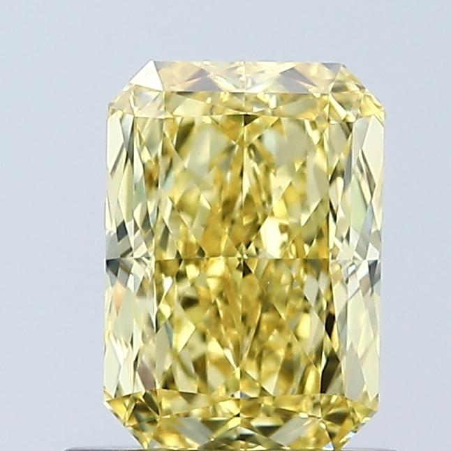 1.04 Ct. Fancy Vivid Yellow Radiant Lab Grown Diamond