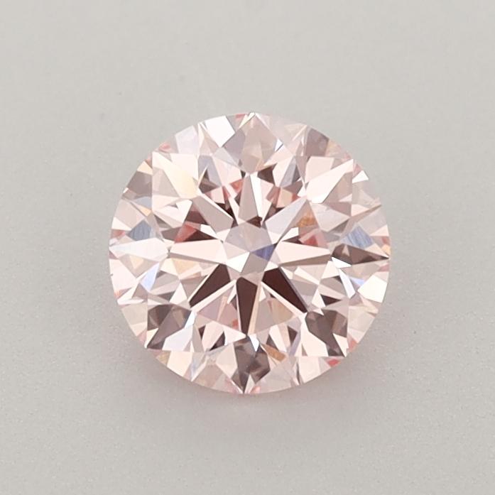 0.72 Ct. Fancy Intense  Pink Round Lab Grown Diamond
