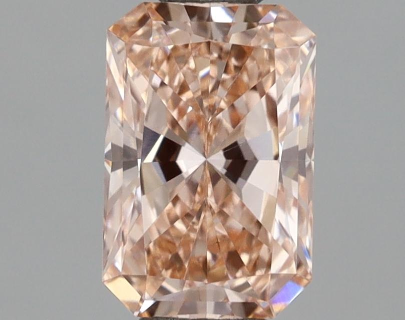 1.03 Ct. Fancy Intense  Pink Radiant Lab Grown Diamond