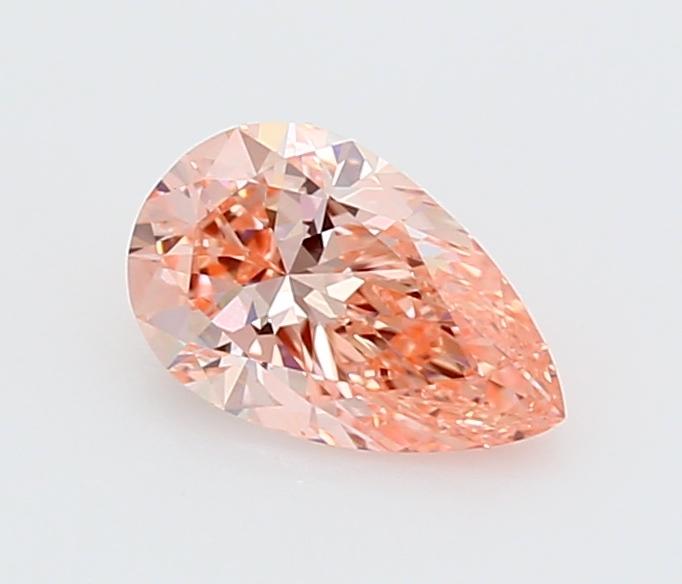 1.02 Ct. Fancy Vivid  Pink Pear Lab Grown Diamond
