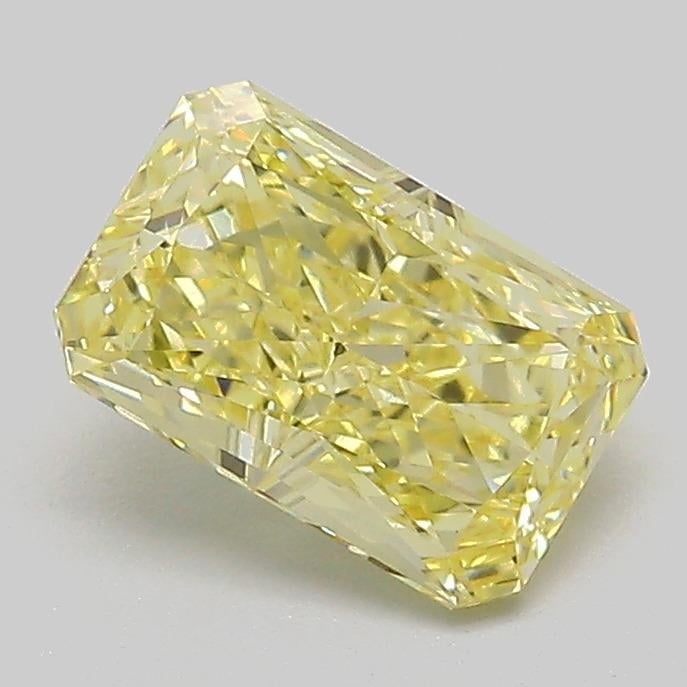 1.30 Ct. Fancy Intense  Yellow Radiant Lab Grown Diamond