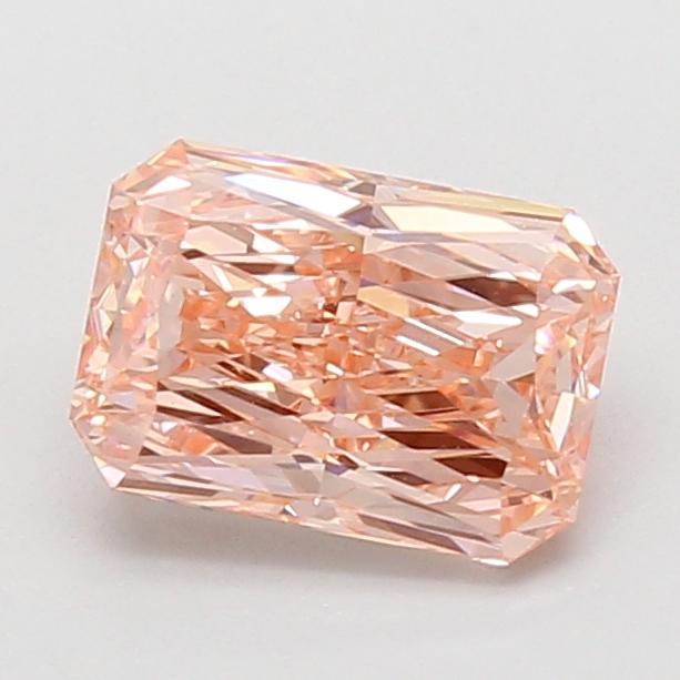 1.56 Ct. Fancy Vivid Pink Radiant Lab Grown Diamond
