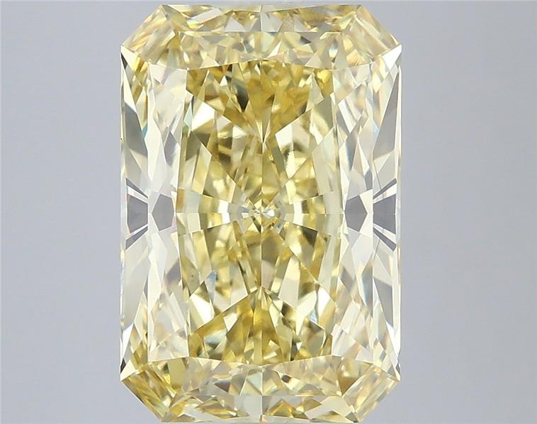 5.05 Ct. Fancy Intense Yellow Radiant Lab Grown Diamond
