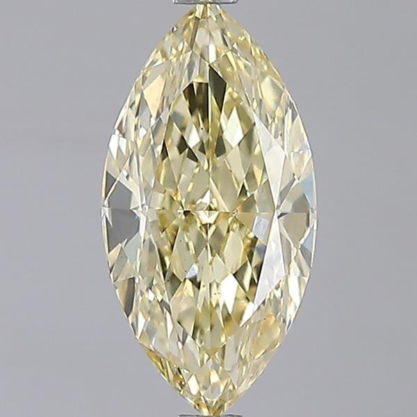 2.70 Ct. Fancy Intense Yellow Marquise Lab Grown Diamond