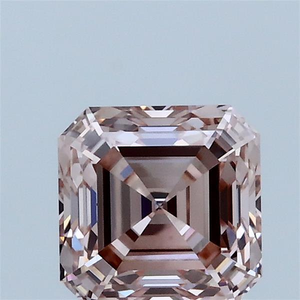 1.16 Ct. Fancy Intense Pink Asscher Lab Grown Diamond