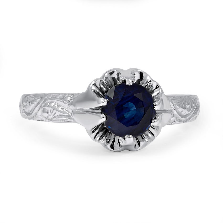 Edwardian Sapphire Vintage Ring | Aris | Brilliant Earth