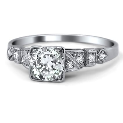 Art Deco Diamond Vintage Ring