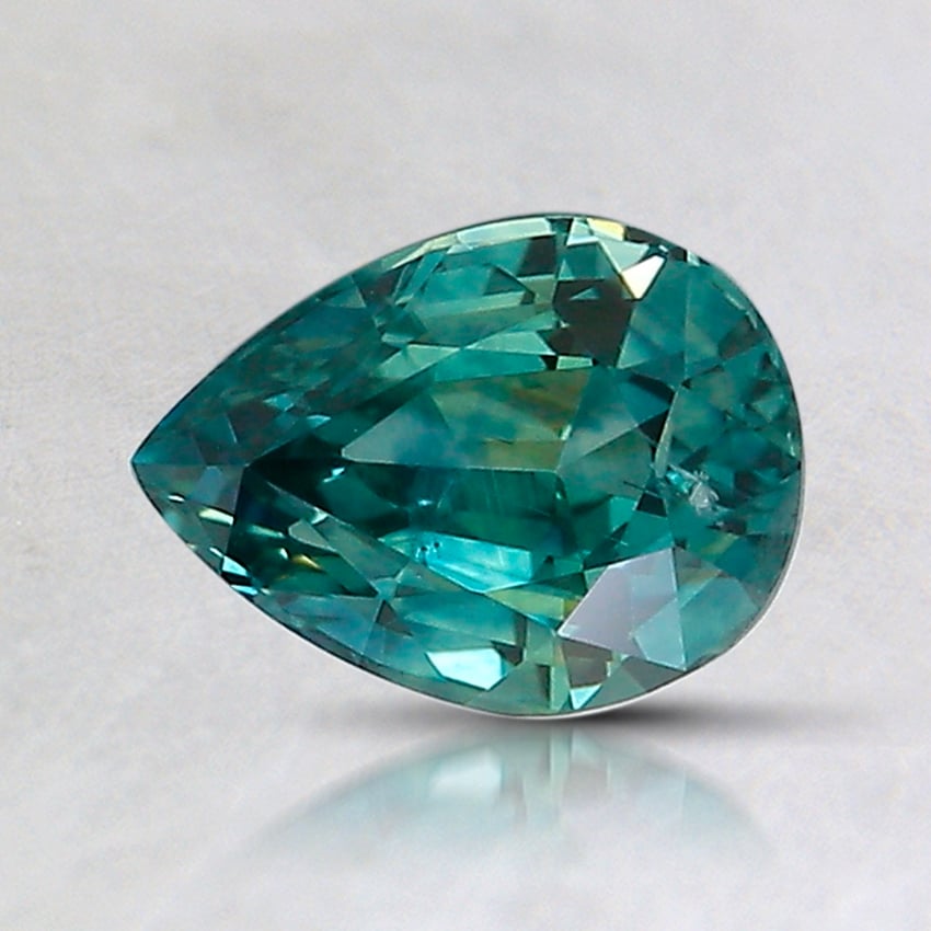 7.4x5.5mm Blue Pear Montana Sapphire