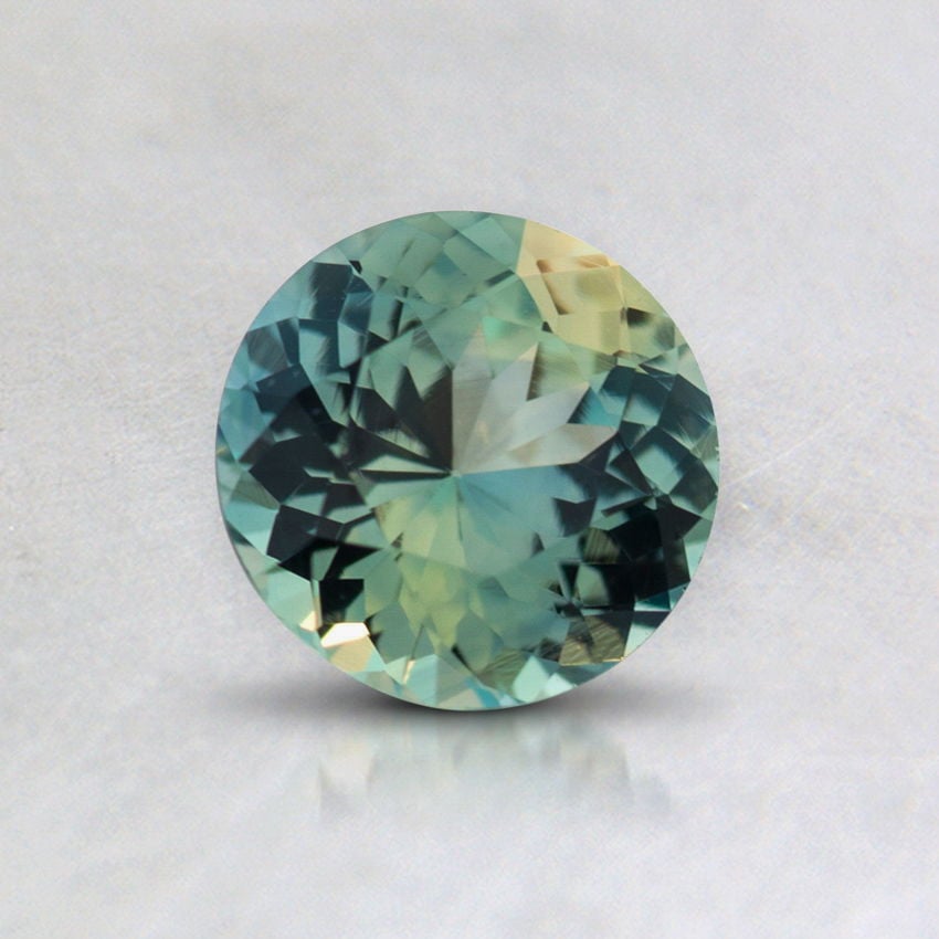 5.5mm Green Round Sapphire