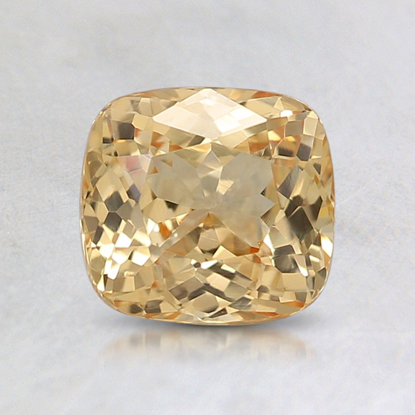 6.3x5.9mm Peach Cushion Sapphire
