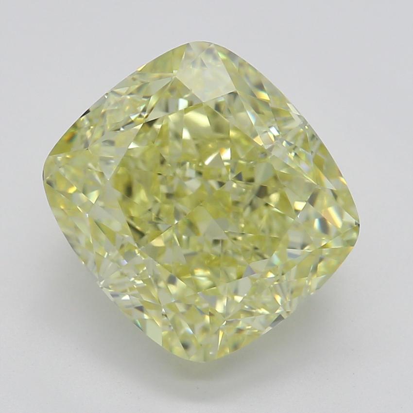3.21 Ct. Fancy Yellow Cushion Diamond