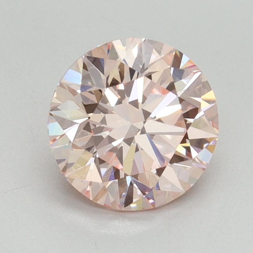 1.77 Ct. Fancy Intense Pink Round Lab Grown Diamond