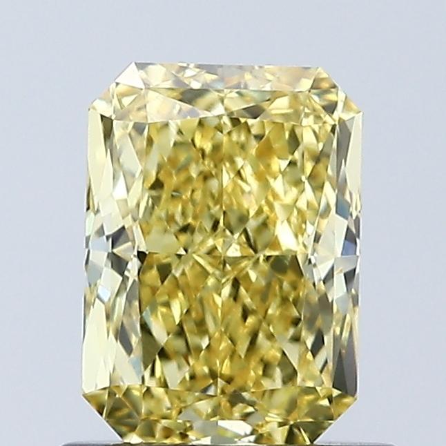 1.02 Ct. Fancy Vivid Yellow Radiant Lab Grown Diamond