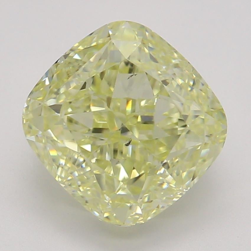 1.53 Ct. Fancy Yellow Cushion Diamond