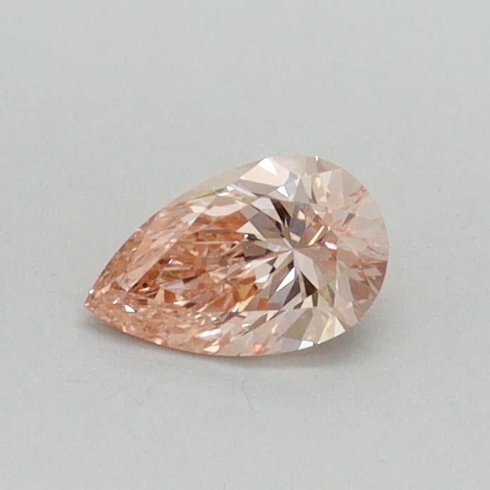0.32 Ct. Fancy Intense Pink Pear Lab Grown Diamond