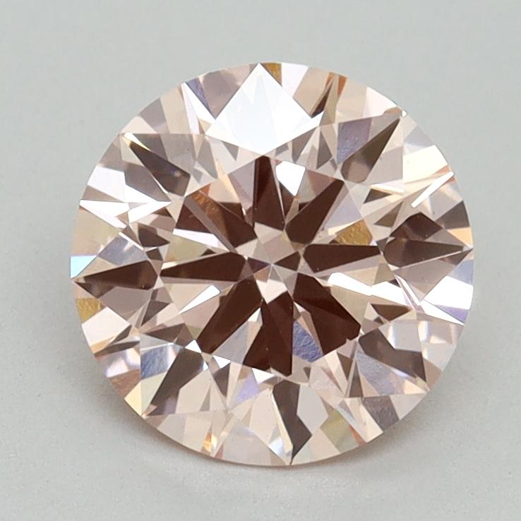 1.61 Ct. Fancy Intense Pink Round Lab Grown Diamond