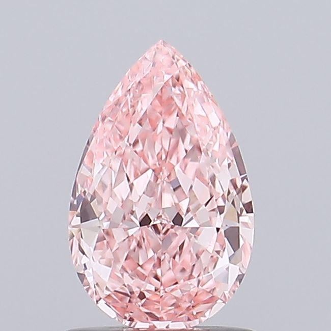 1.00 Ct. Fancy Vivid Pink Pear Lab Grown Diamond
