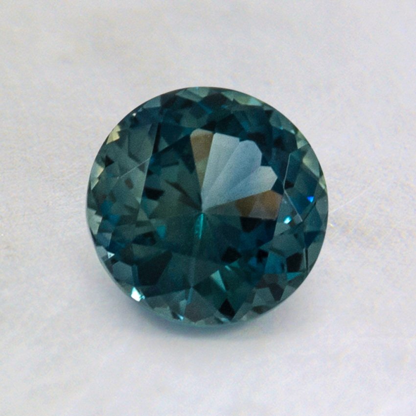 6mm Teal Round Sapphire