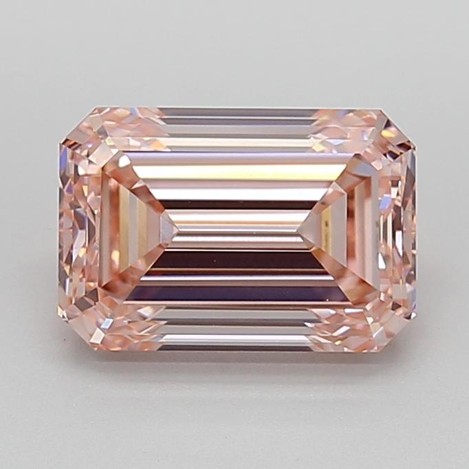 3.00 Ct. Fancy Intense  Pink Emerald Lab Grown Diamond