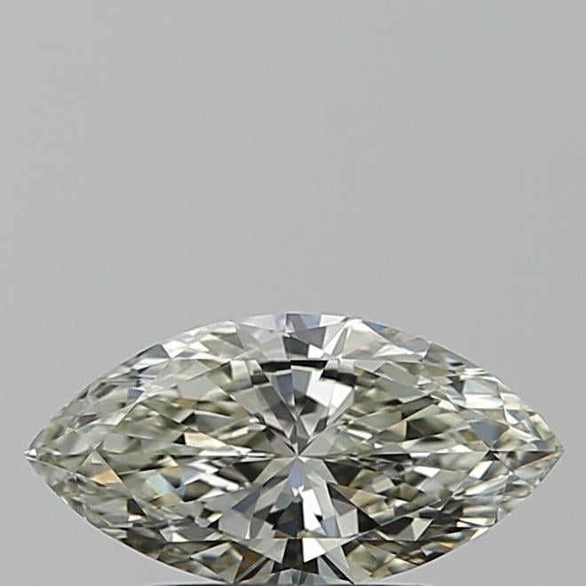 0.56 Ct. Fancy Light Grayish Greenish Yellow Marquise Diamond