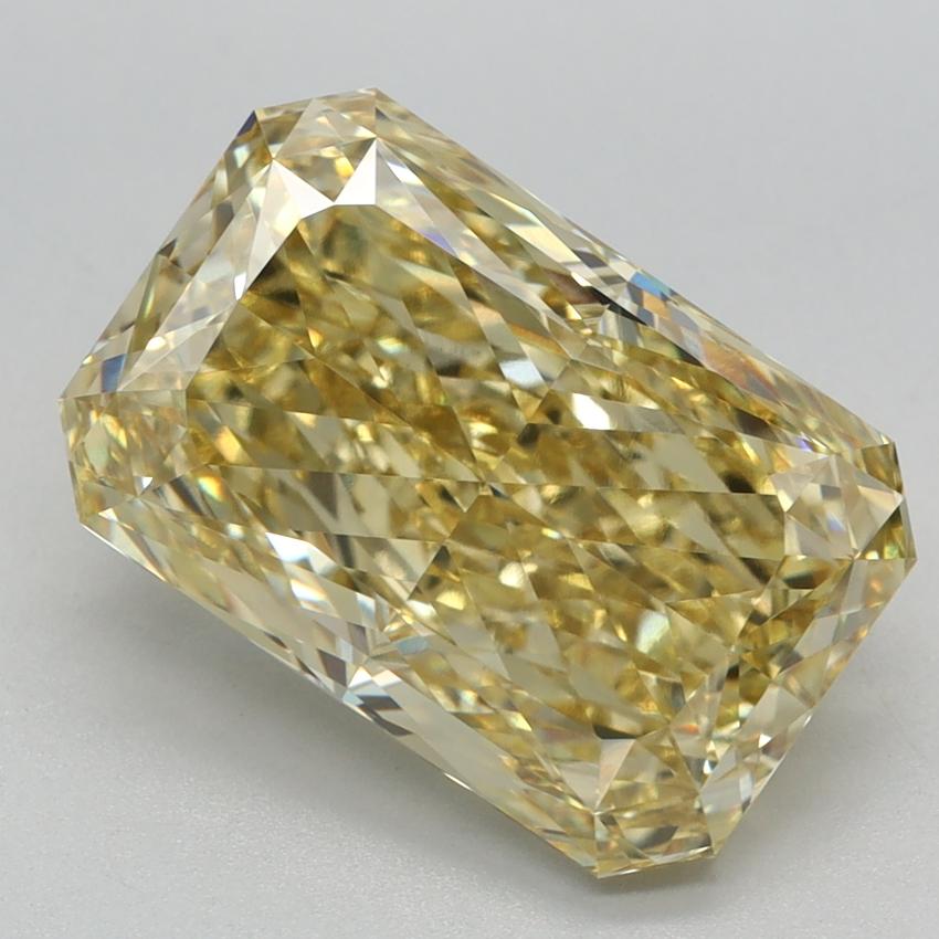 4.56 Ct. Fancy Intense Yellow Radiant Lab Grown Diamond