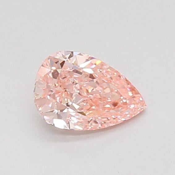 0.54 Ct. Fancy Vivid Pink Pear Lab Grown Diamond
