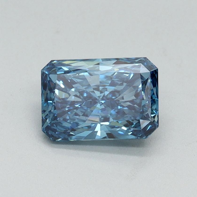 0.93 Ct. Fancy Vivid Blue Radiant Lab Grown Diamond