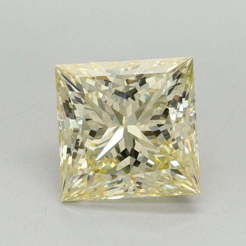 1.57 Ct. Fancy Yellow Princess Lab Grown Diamond