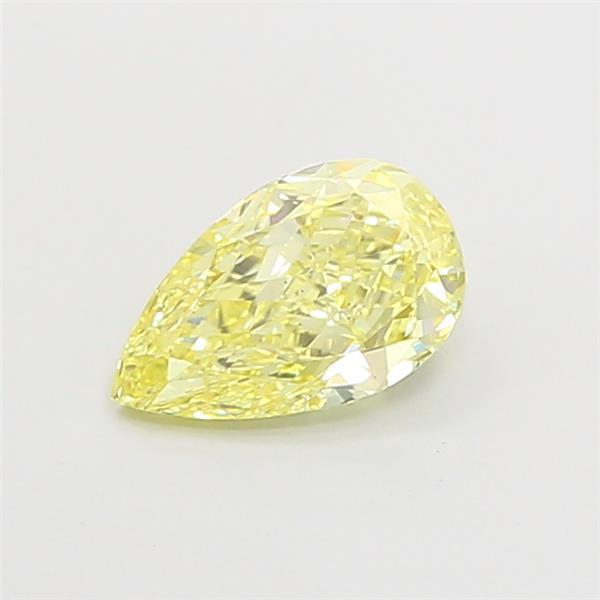 0.85 Ct. Fancy Intense Yellow Pear Lab Grown Diamond