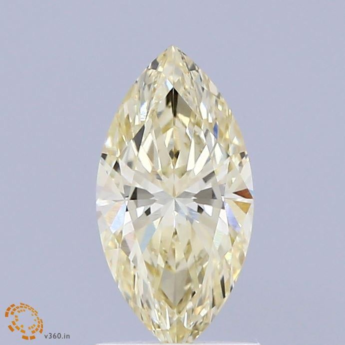 1.01 Ct. Fancy Light Yellow Marquise Lab Grown Diamond