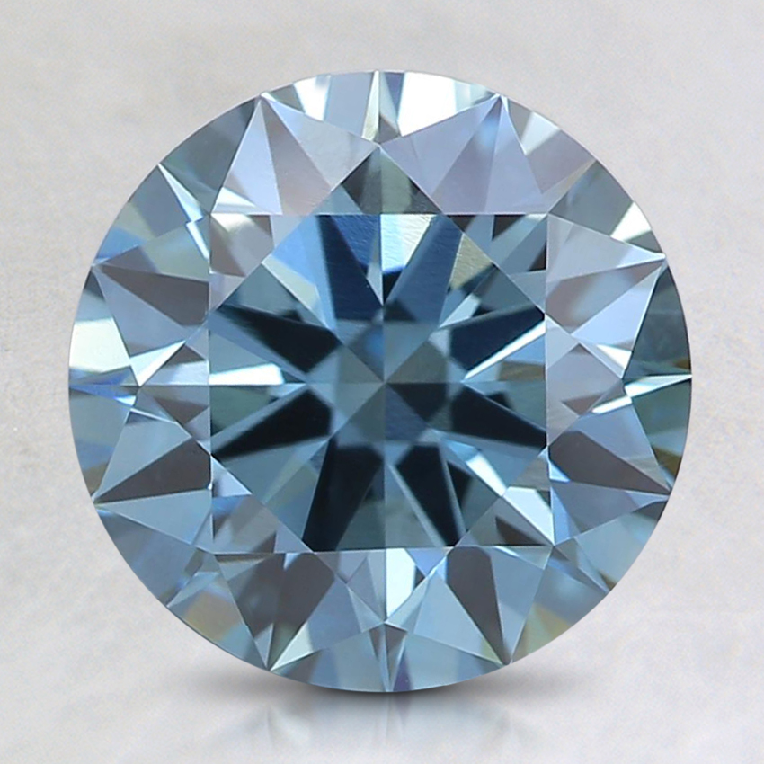 2.16 Ct. Fancy Deep Blue Round Lab Grown Diamond