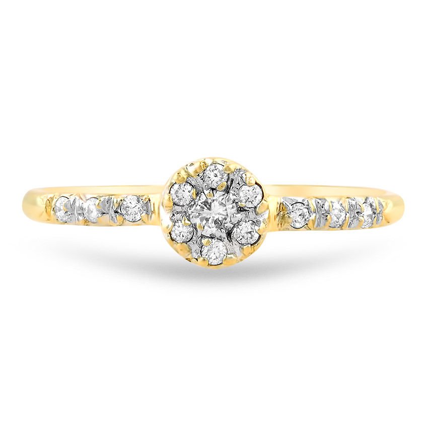 Retro Diamond Vintage Ring