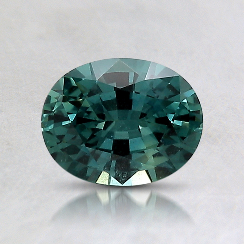 6.7x5.3mm Unheated Blue Oval Montana Sapphire