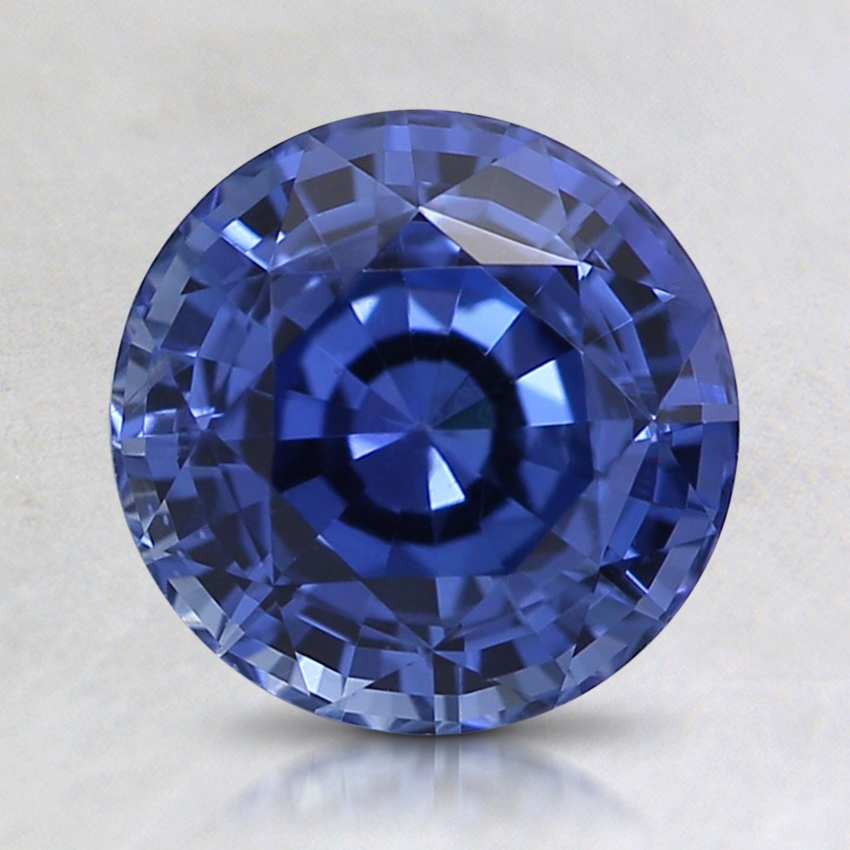 7.6mm Blue Round Sapphire