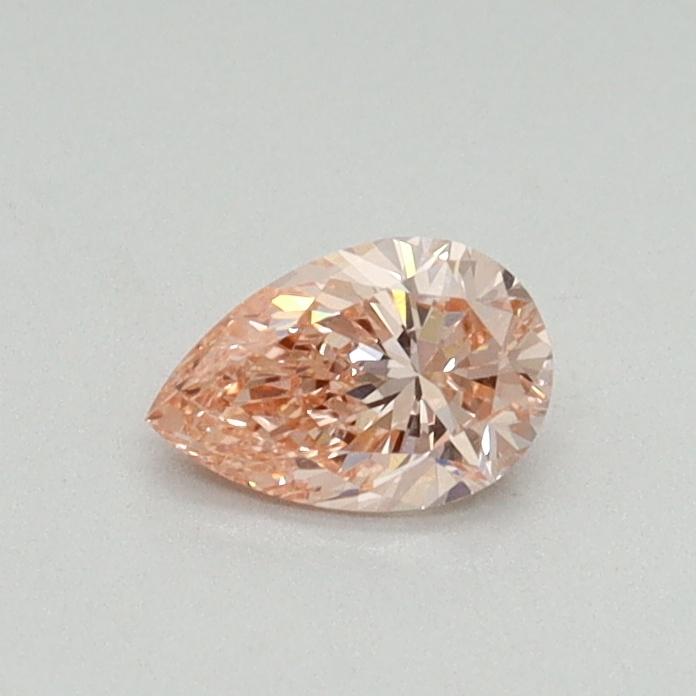 0.30 Ct. Fancy Intense Pink Pear Lab Grown Diamond