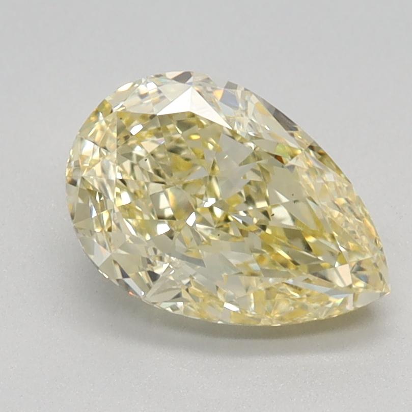 1.26 Ct. Fancy Intense Yellow Pear Lab Grown Diamond