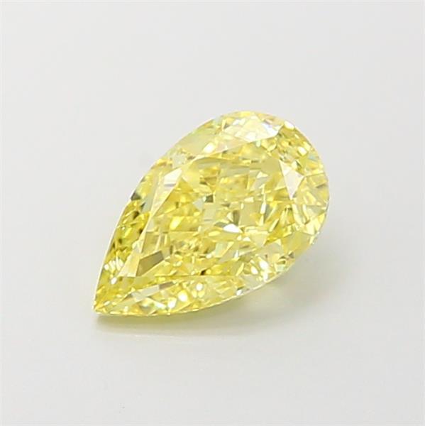 1.03 Ct. Fancy Intense Yellow Pear Lab Grown Diamond