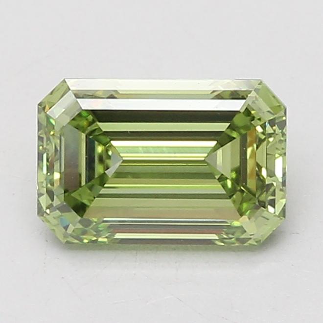 2.08 Ct. Fancy Vivid Green Emerald Lab Grown Diamond