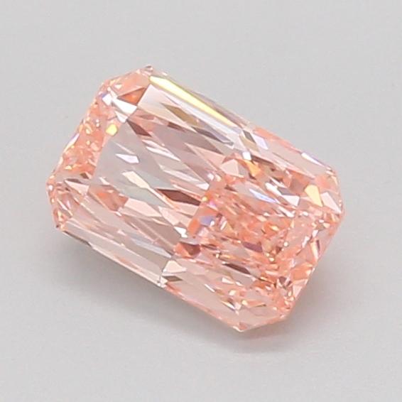 0.89 Ct. Fancy Vivid Pink Radiant Lab Grown Diamond