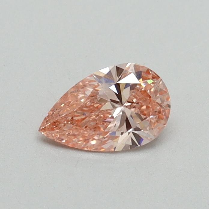 0.31 Ct. Fancy Vivid Pink Pear Lab Grown Diamond