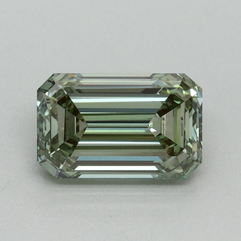 1.00 Ct. Fancy Intense Green Emerald Lab Grown Diamond