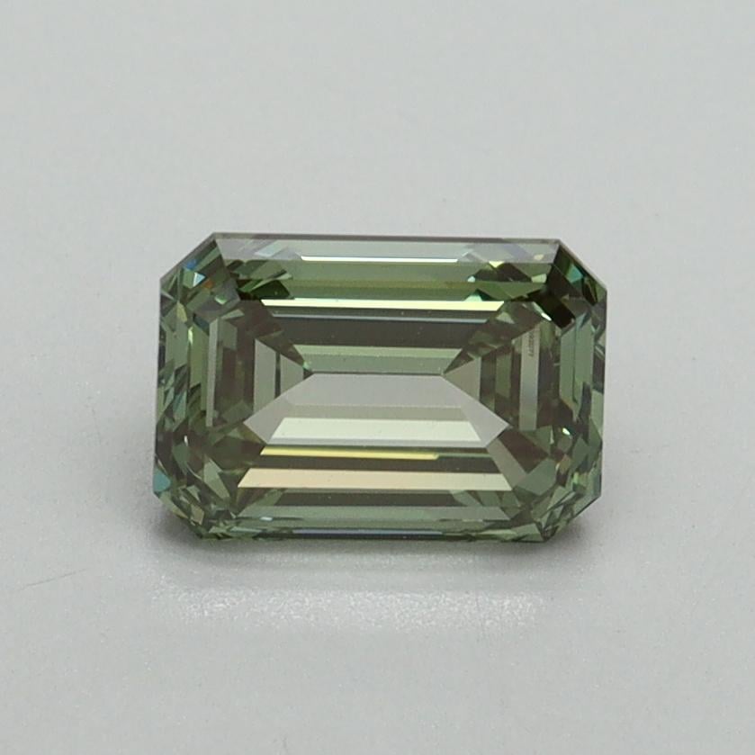 1.03 Ct. Fancy Vivid Green Emerald Lab Grown Diamond