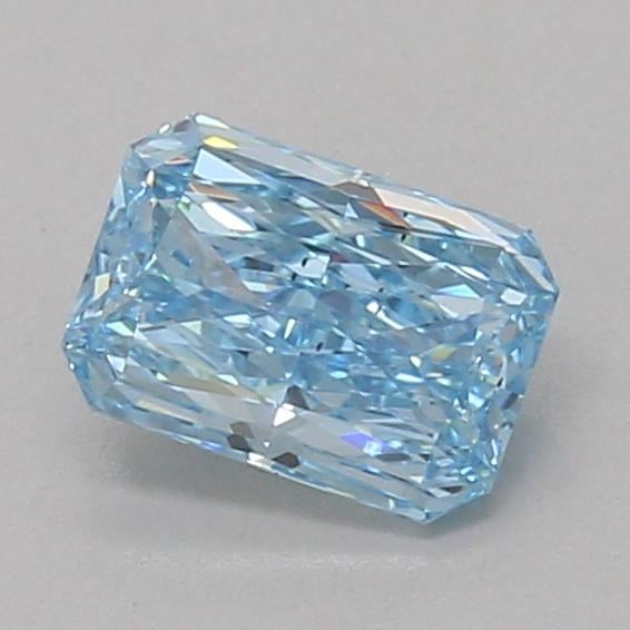 1.04 Ct. Fancy Vivid Blue Radiant Lab Grown Diamond