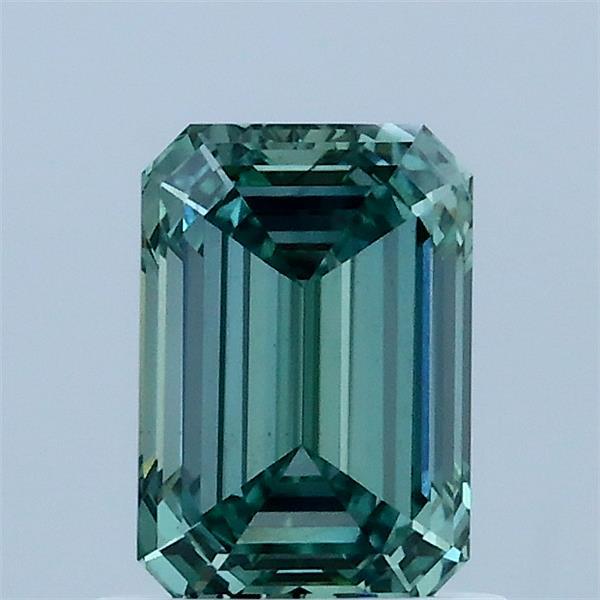 1.01 Ct. Fancy Vivid Green Emerald Lab Grown Diamond